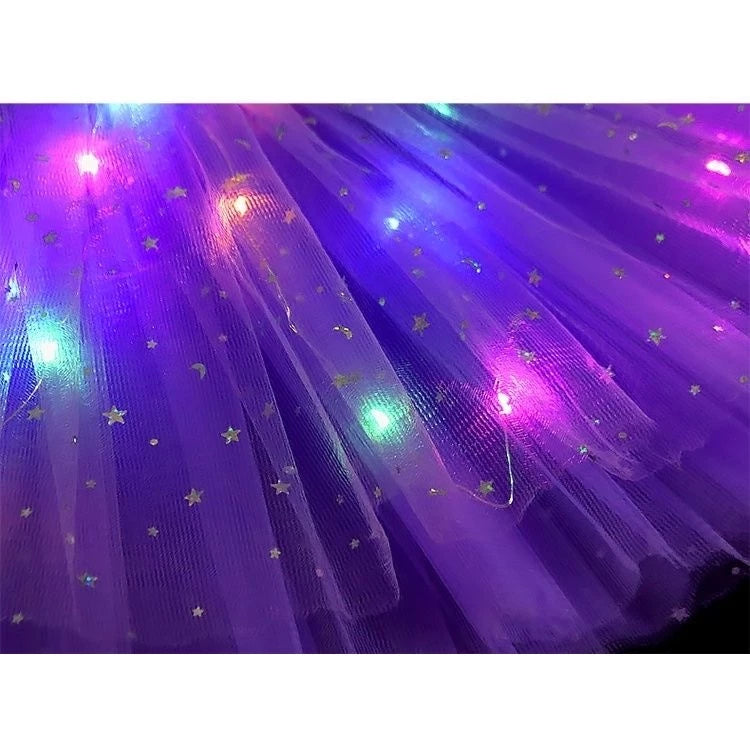 Brilhe com Estilo: Fantasia Saia Tule com LEDs para Carnaval, Festas e Bailarina – Modelos Diversos