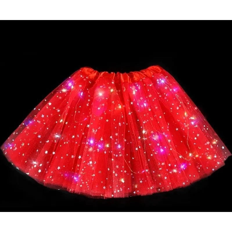 Brilhe com Estilo: Fantasia Saia Tule com LEDs para Carnaval, Festas e Bailarina – Modelos Diversos