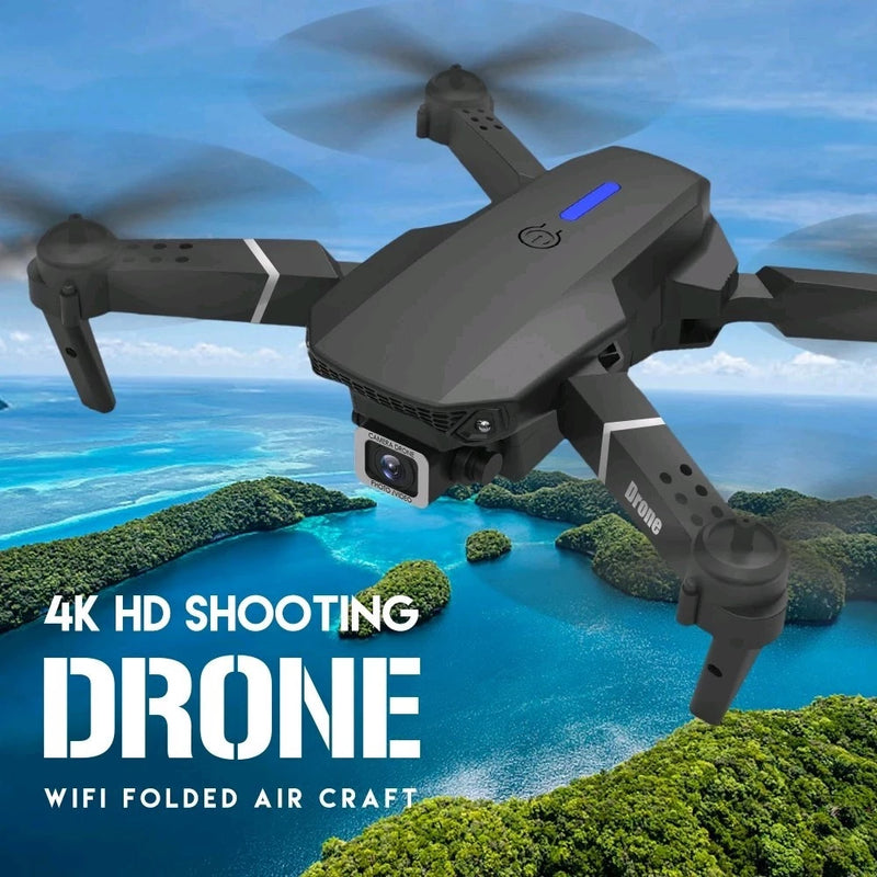 Drone E88 Pro 4K HD Controle Remoto Com Câmera Dupla De Alta Altitude Gravação De Vídeo