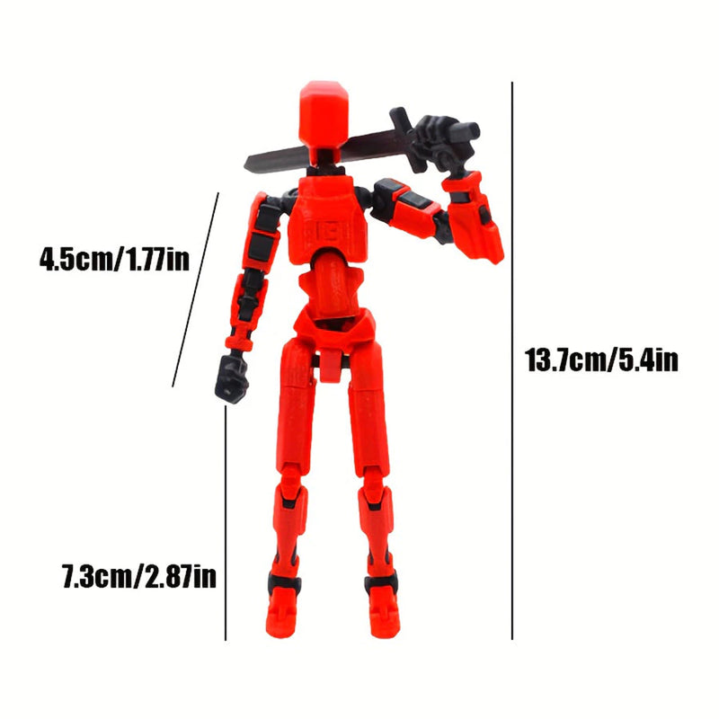 Boneco de Ação Multi-joint: Fantoches Articulados para Diversão sem Limites!